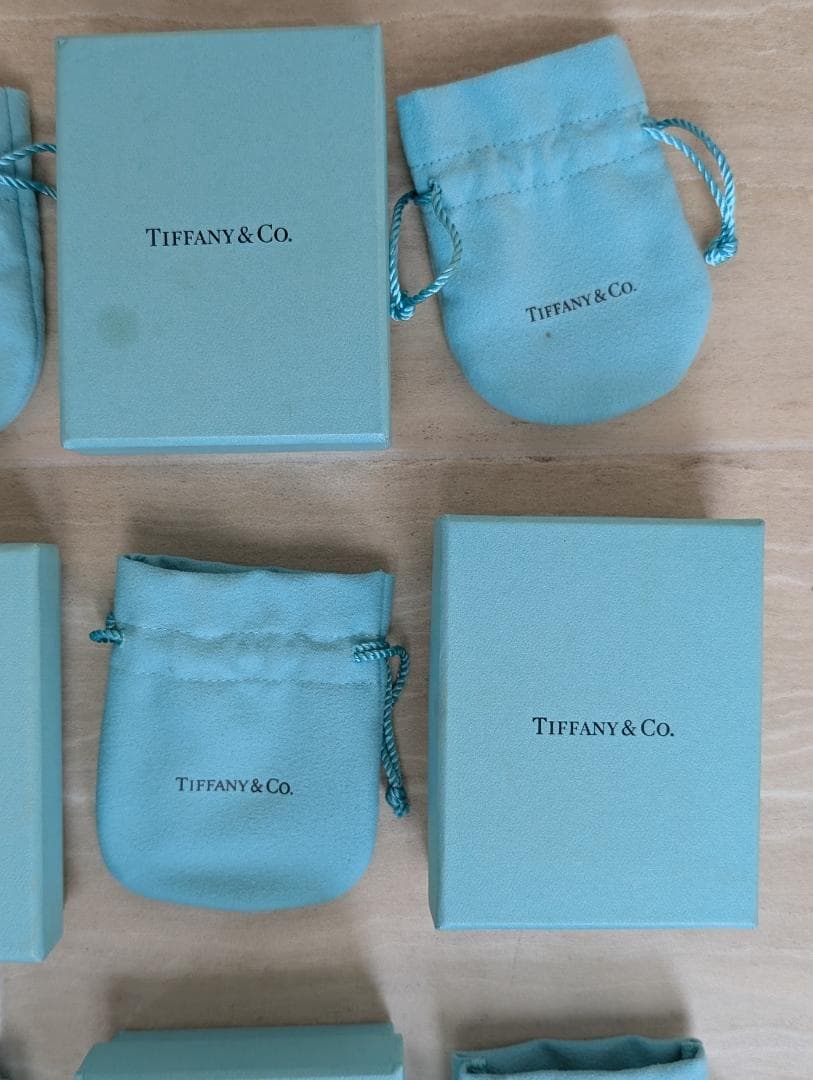 まとめ売り　ティファニー　Tiffany&Co.　空箱　巾着袋　ポーチ　セット