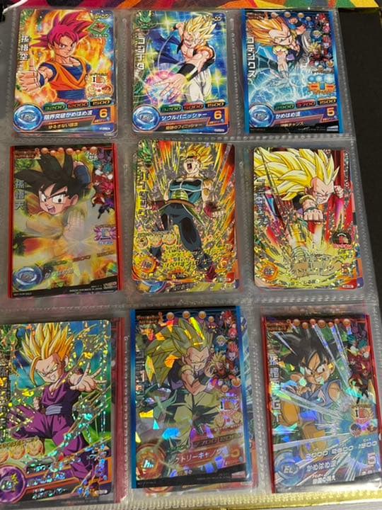 ドラゴンボールヒーローズ　バインダー付きカードまとめ売り