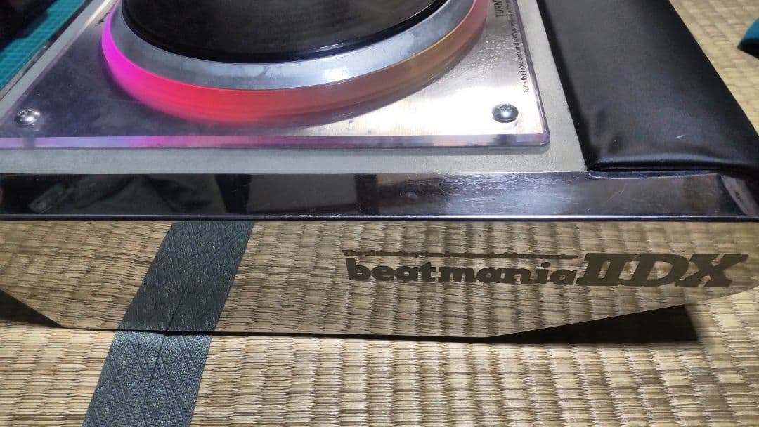 ビートマニア アーケード筐体家庭用仕様 RGBフルカラーLED 三和ボタン多数改