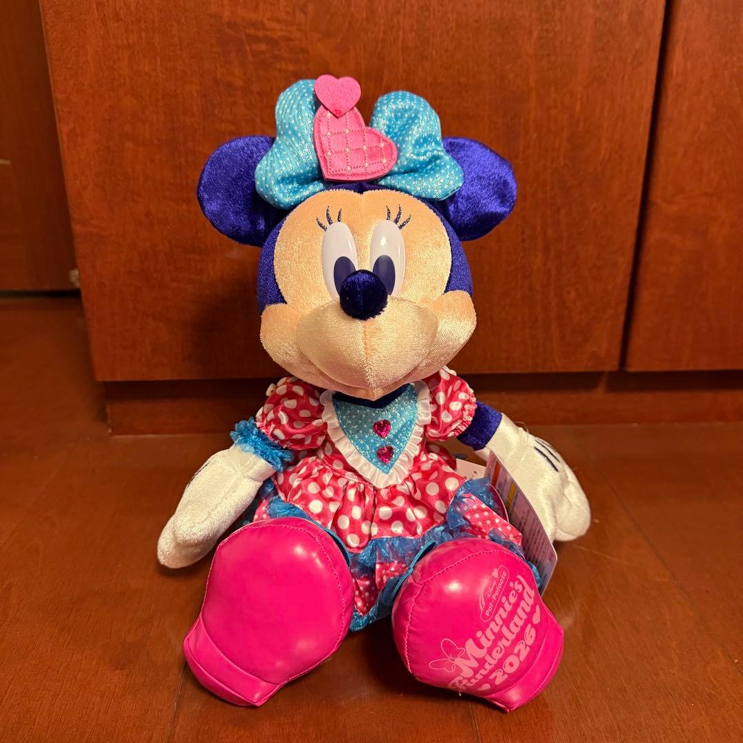 パルパルーザ ミニーぬいぐるみ・ぬいぐるみチャーム・ファンキャップ 3点セット