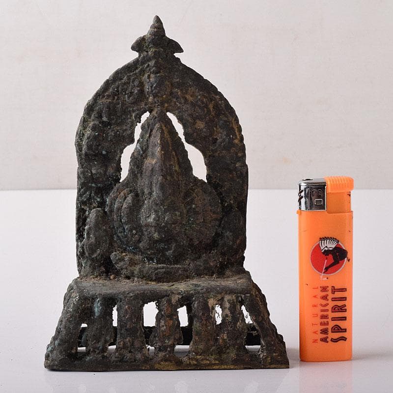 中国　古銅青銅　チベット仏　仏像　置物　　V　R8396