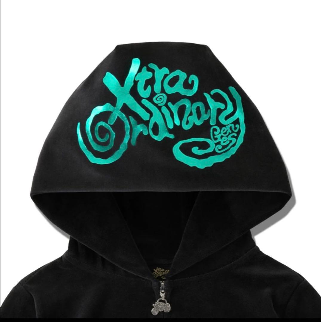 Velour Zip Hoodie Produced by XG【XSサイズ】