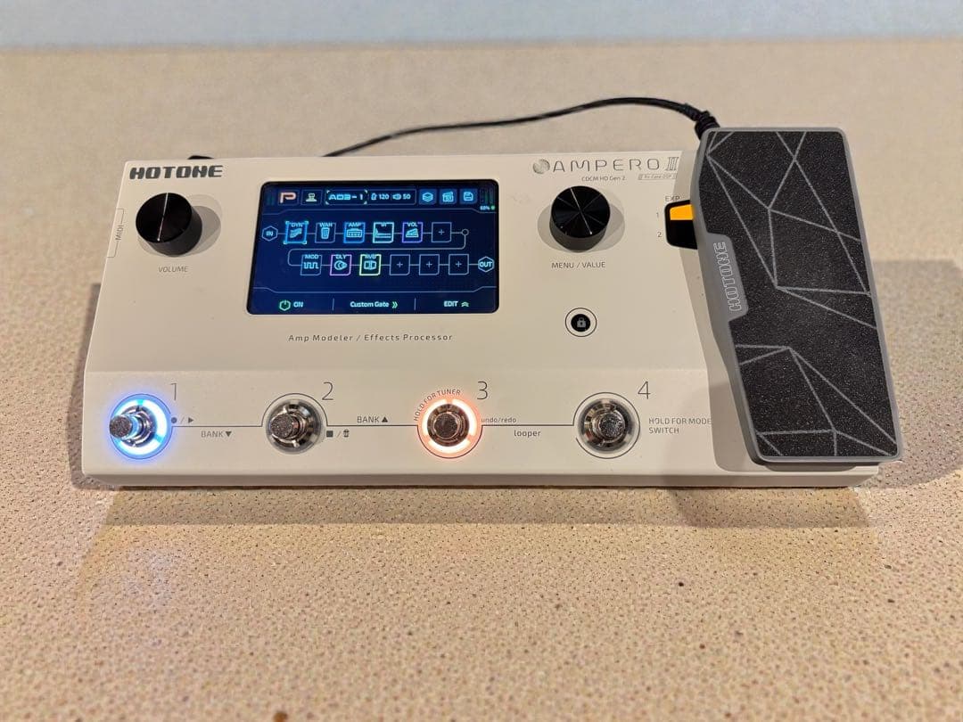 【美品】HOTONE Ampero II （ファクトリーリセット済）