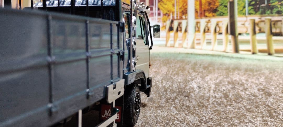 アオシマ　デコトラ　レンジャー4D　ヨコモチ根太郎　完成品