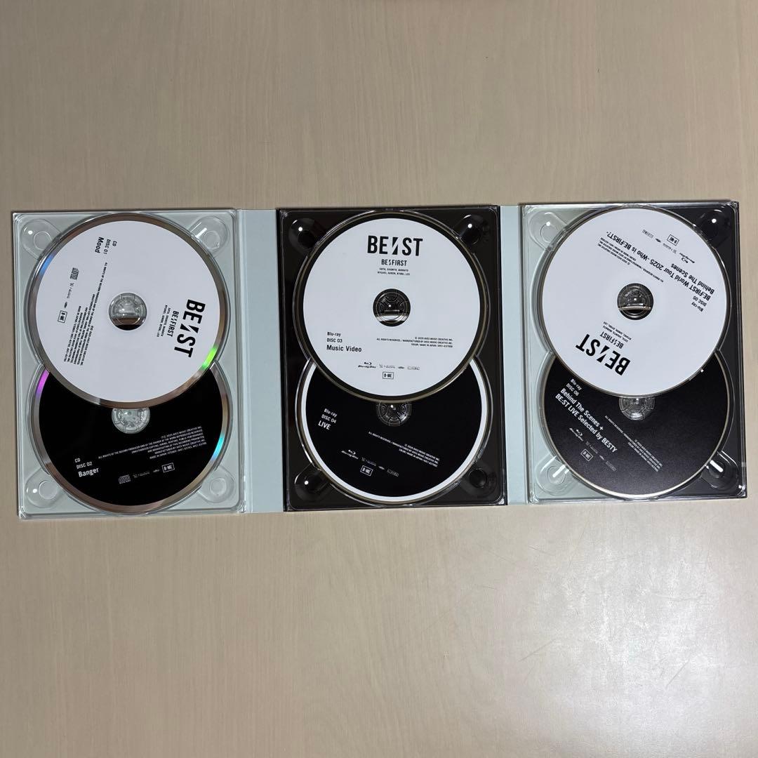 BE:FIRST BE:ST BMSG 限定版　2CD/4DVD セット