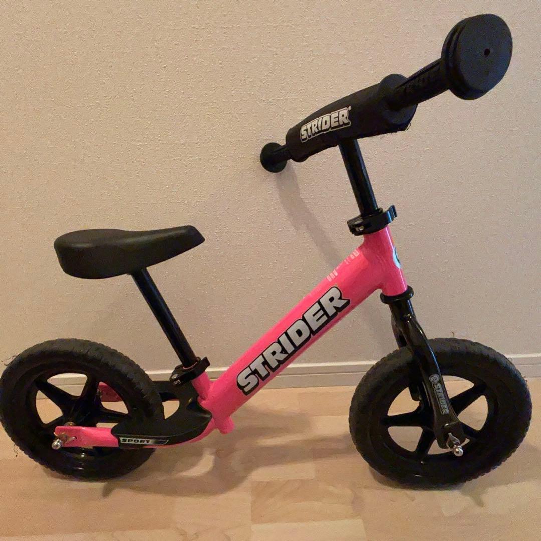 【美品】STRIDER ストライダー 12sports ピンク