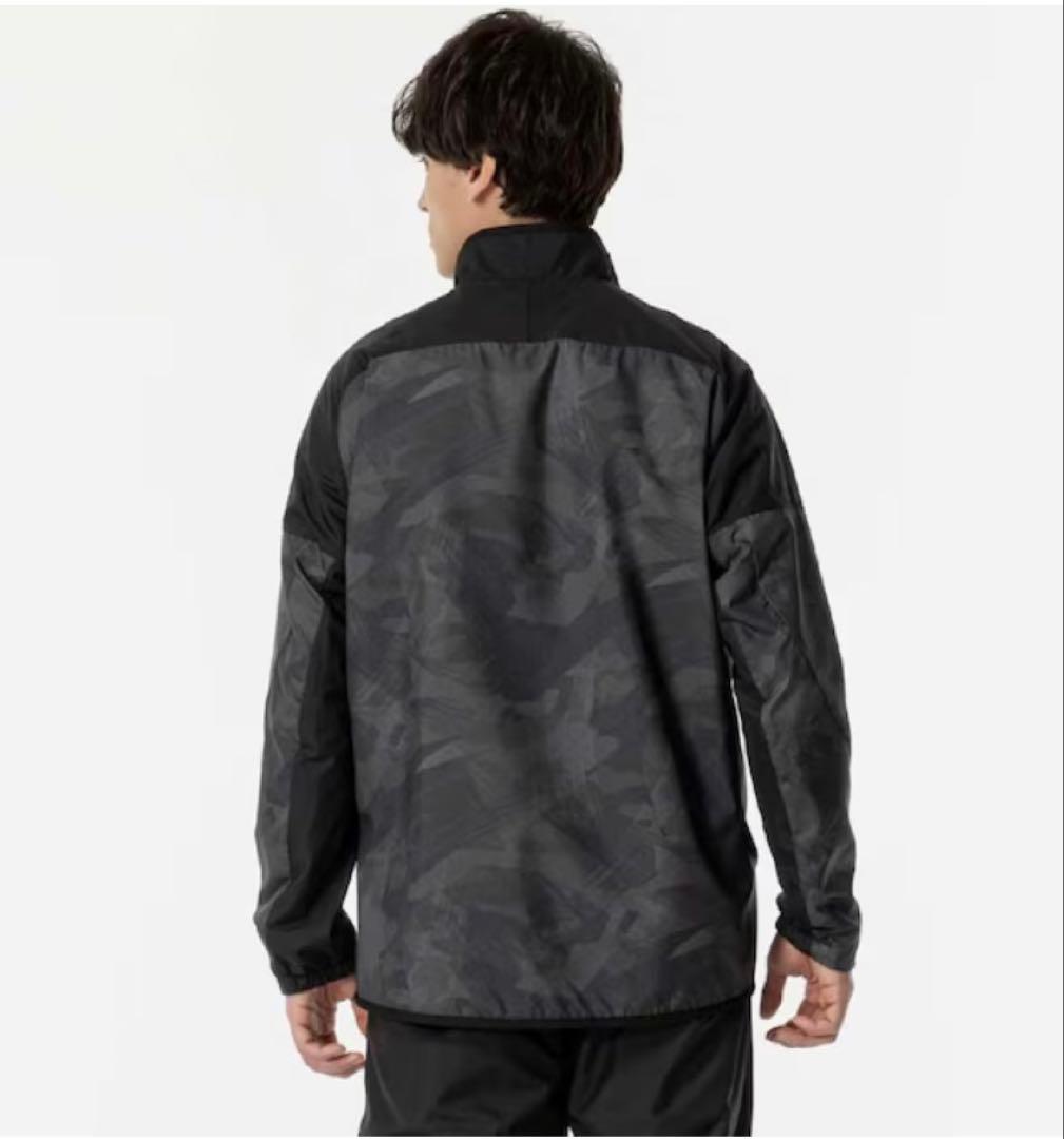 新品　ミズノ　メンズ　ブレスサーモ　軽量　あったか　ブラック　黒　スポーツ　M