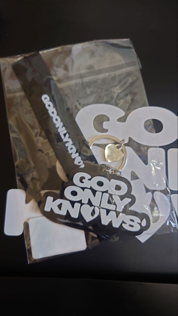 godonlyknows key chain key ring ストラップ