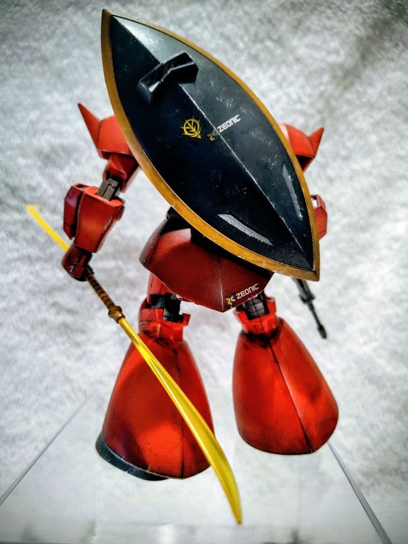 塗装済み完成品　シャア専用　セット売り　RGズゴック　HGザクⅡ HGゲルググ