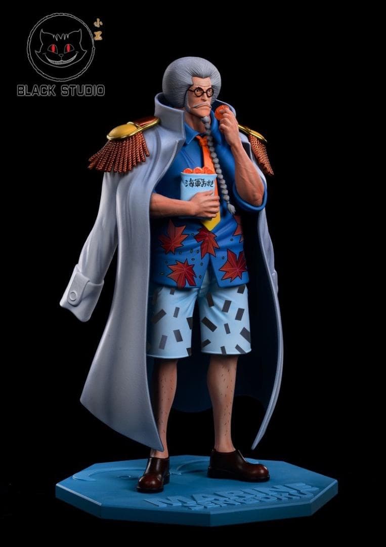 ワンピース Black 戦国 センゴク ガレージキット スタチュー フィギュア