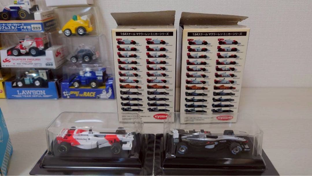 リアルモータースポーツセット　トヨタ　ウィリアムズルノー　ホンダ　アグリ10台