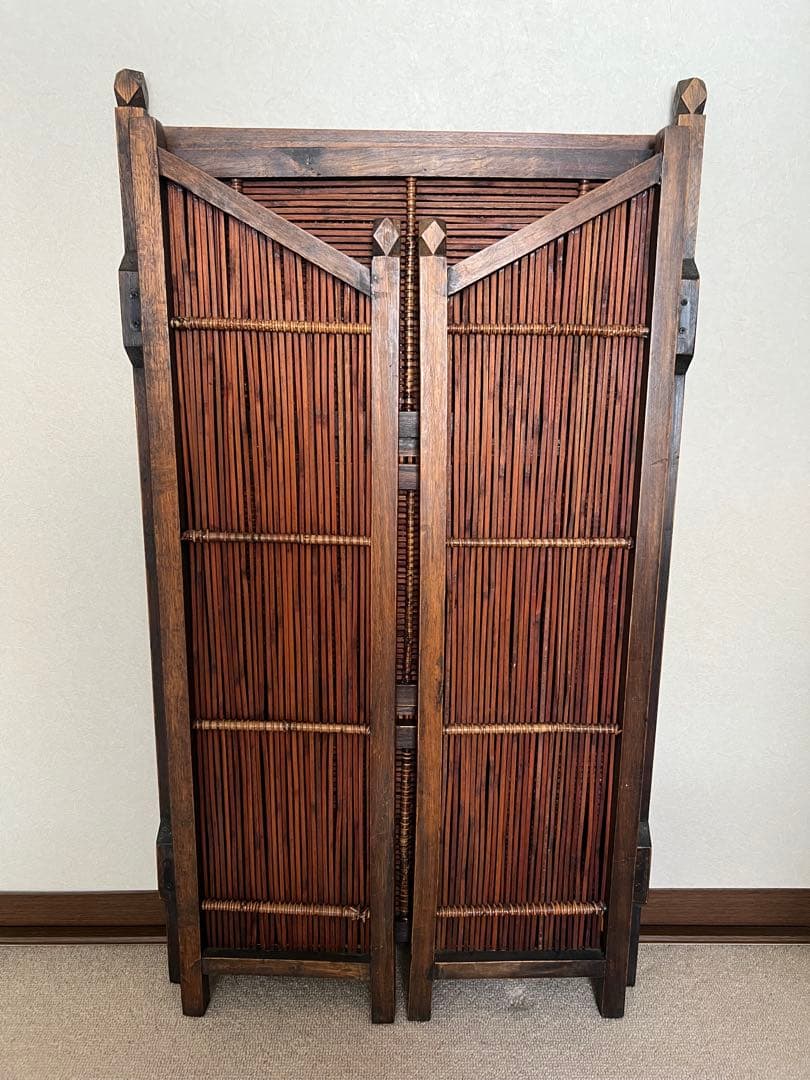 アジアンスタイル 竹製シェルフ 3段 ① バリ インドネシア