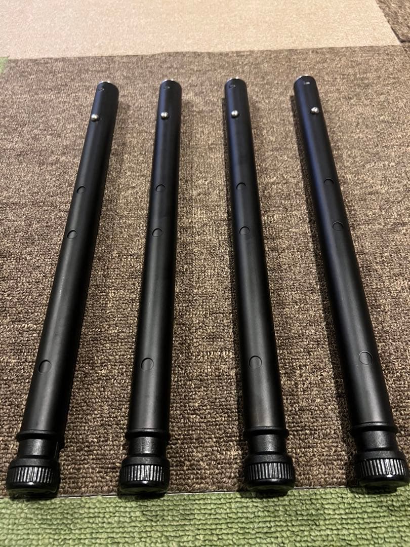 IGT 4way 400・500・ 550・660調整脚　ブラック　スノーピーク