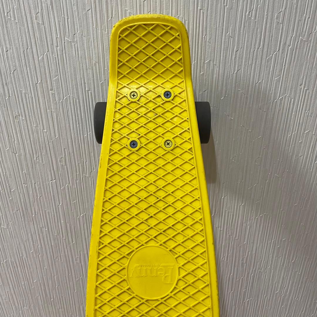 ペニースケートボード イエローxパープル　22インチ