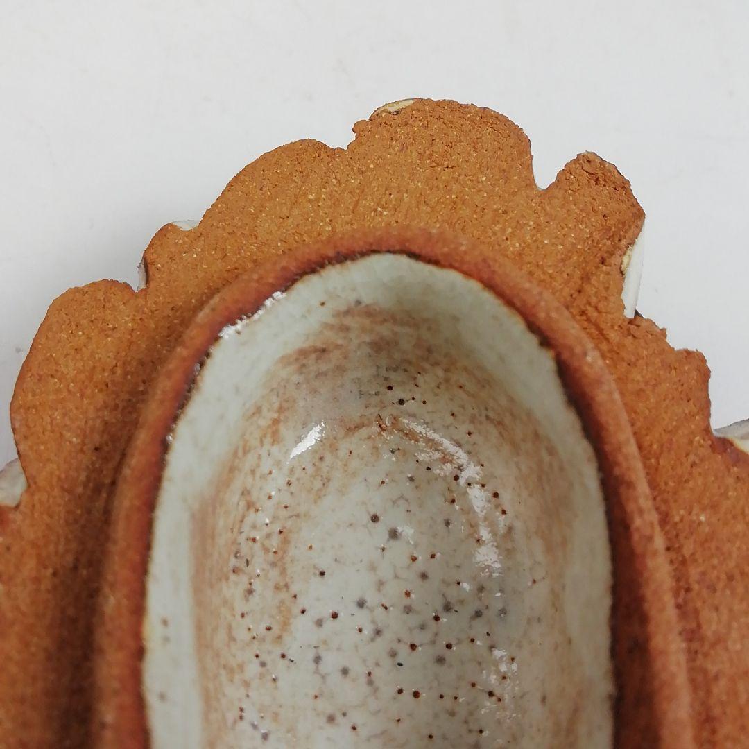 Ｔ８０４　香合　『萩松笠　香合』『納富鳥雲 作』　共箱　茶道具