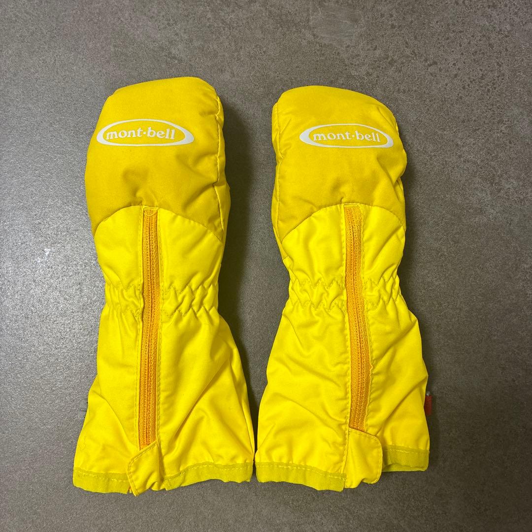 mont-bell 子供用スキーウェア イエロー　80