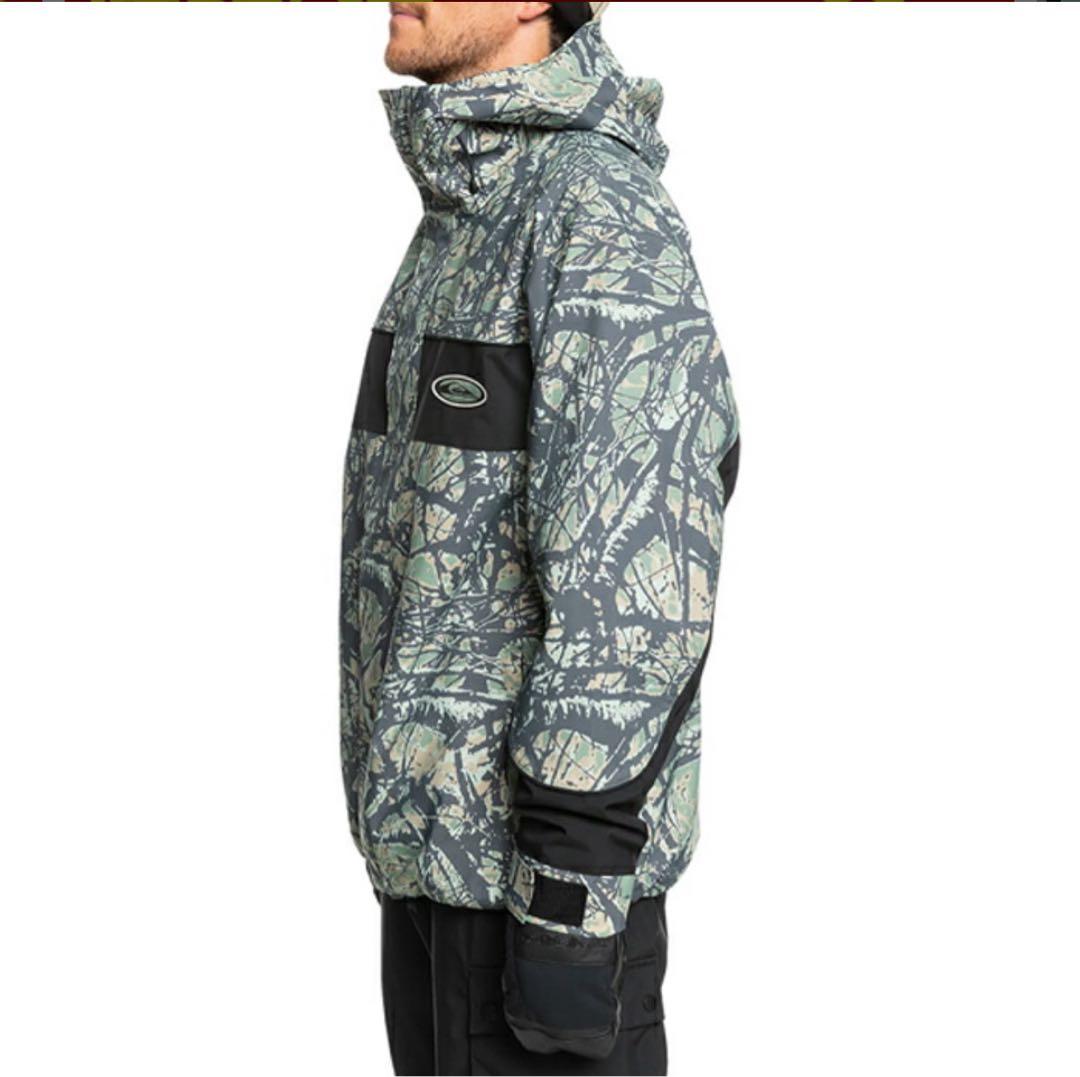 QUIKSILVER クイックシルバー スノーボード ウェア ジャケット 迷彩