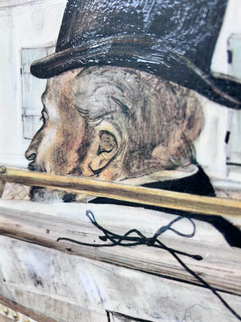 藤田嗣治 レオナール・フジタ カフェ 複製画