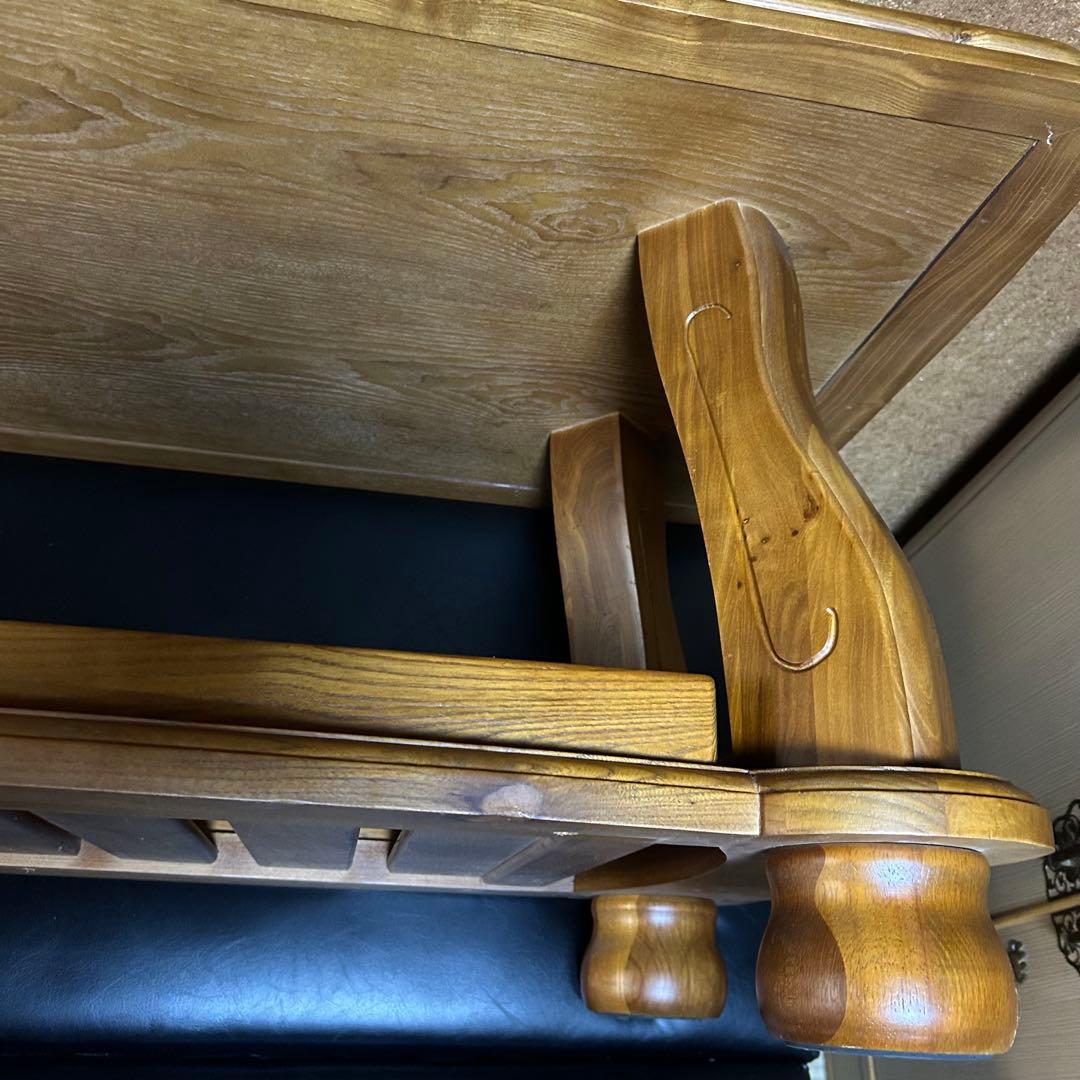 高級家具　応接テーブル　オランダ家具　センターテーブル　アンティーク家具　猫脚