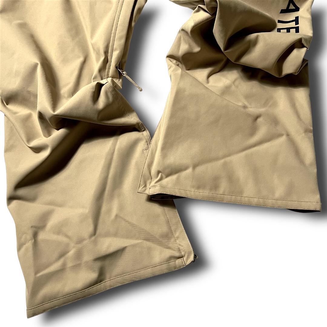 ベージュ パーリーゲイツ 定3.9万 防汚防水防風 ストレッチ スノーウェア M