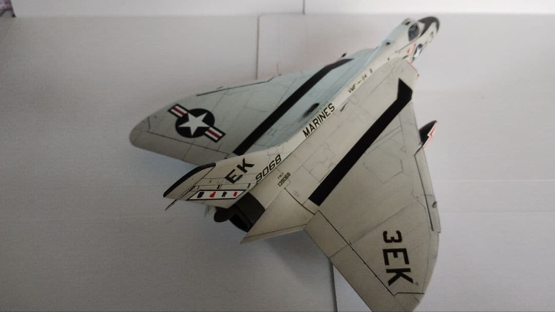 プラモデル完成機　1/48　ダグラスF4D-スカイレイ