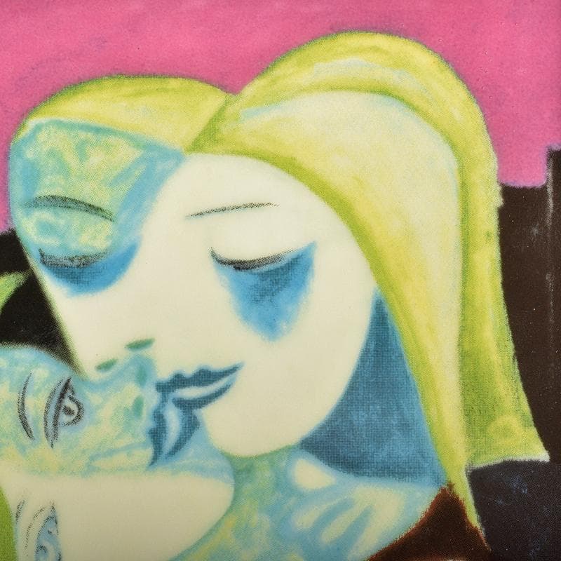 有田焼　陶板画　タイル画　リビングアート　パブロ・ピカソ　母と子　MR6722B