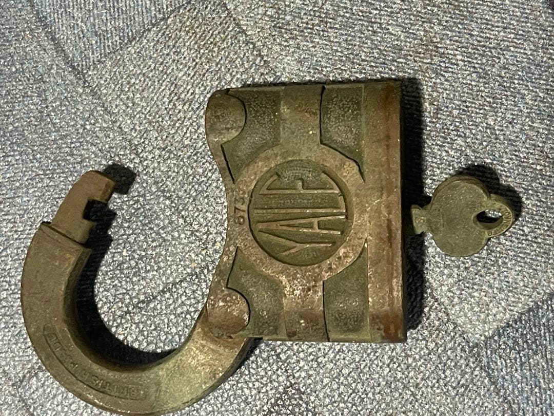 アメリカ アンティーク YALE社 南京錠