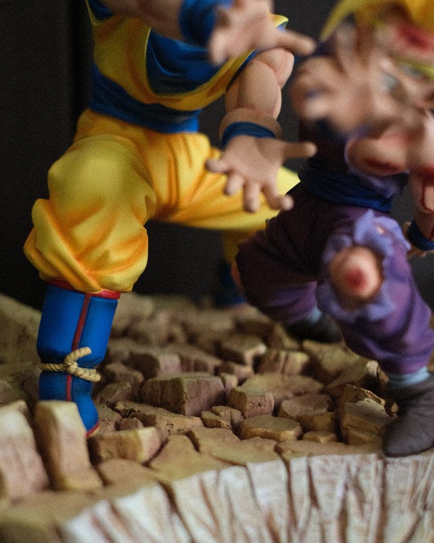 親子かめはめ波 ガレージキット シリアルカード付き