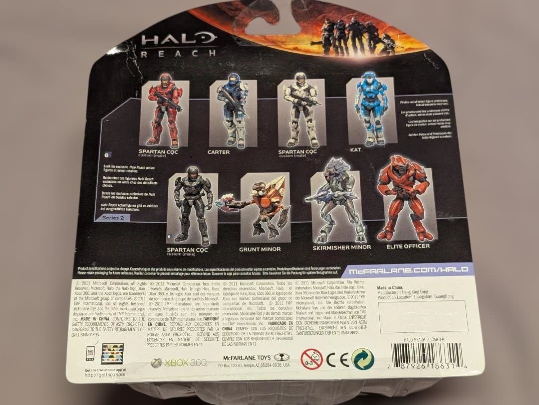 Halo Reach　カーター　マクファーレントイズ　フィギュア