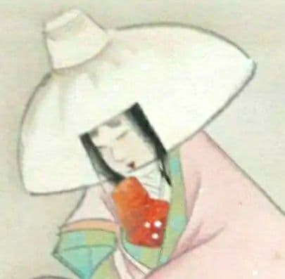 掛け軸/常盤雪中