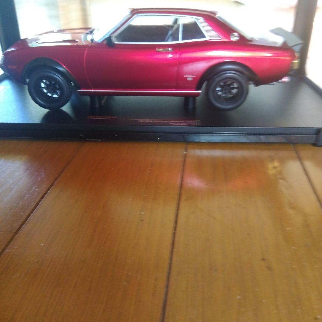 CELICA 2000GT ミニカー レッド 1/18