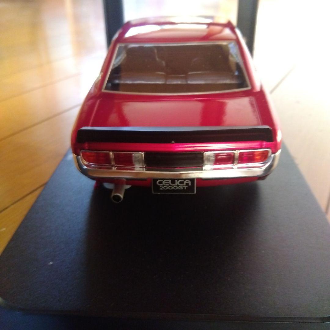 CELICA 2000GT ミニカー レッド 1/18