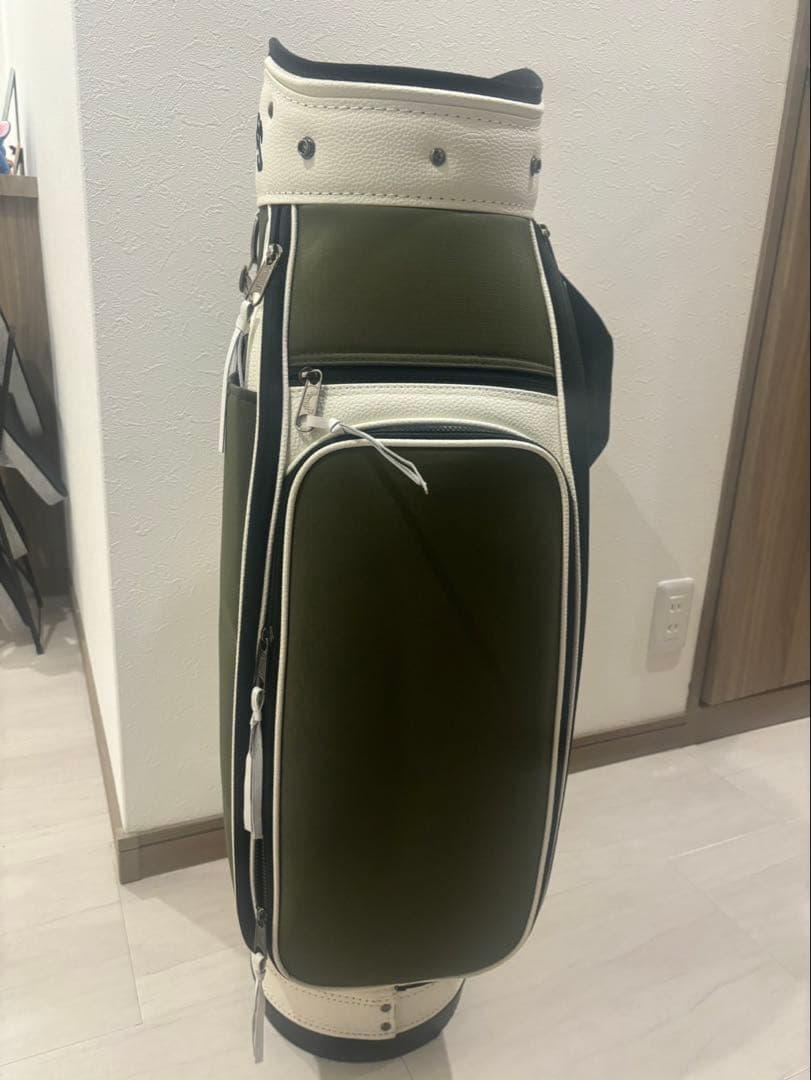 JONES スタンド式キャディバッグ オリーブグリーン