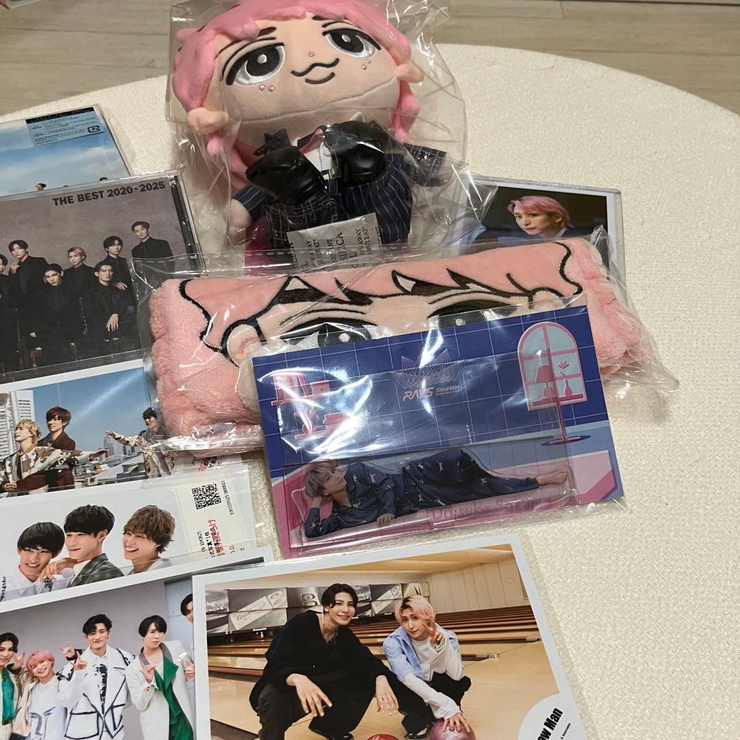 Man 佐久間大介まとめ売り アクスタ でかぬい　特典 写真 ヘアバンド