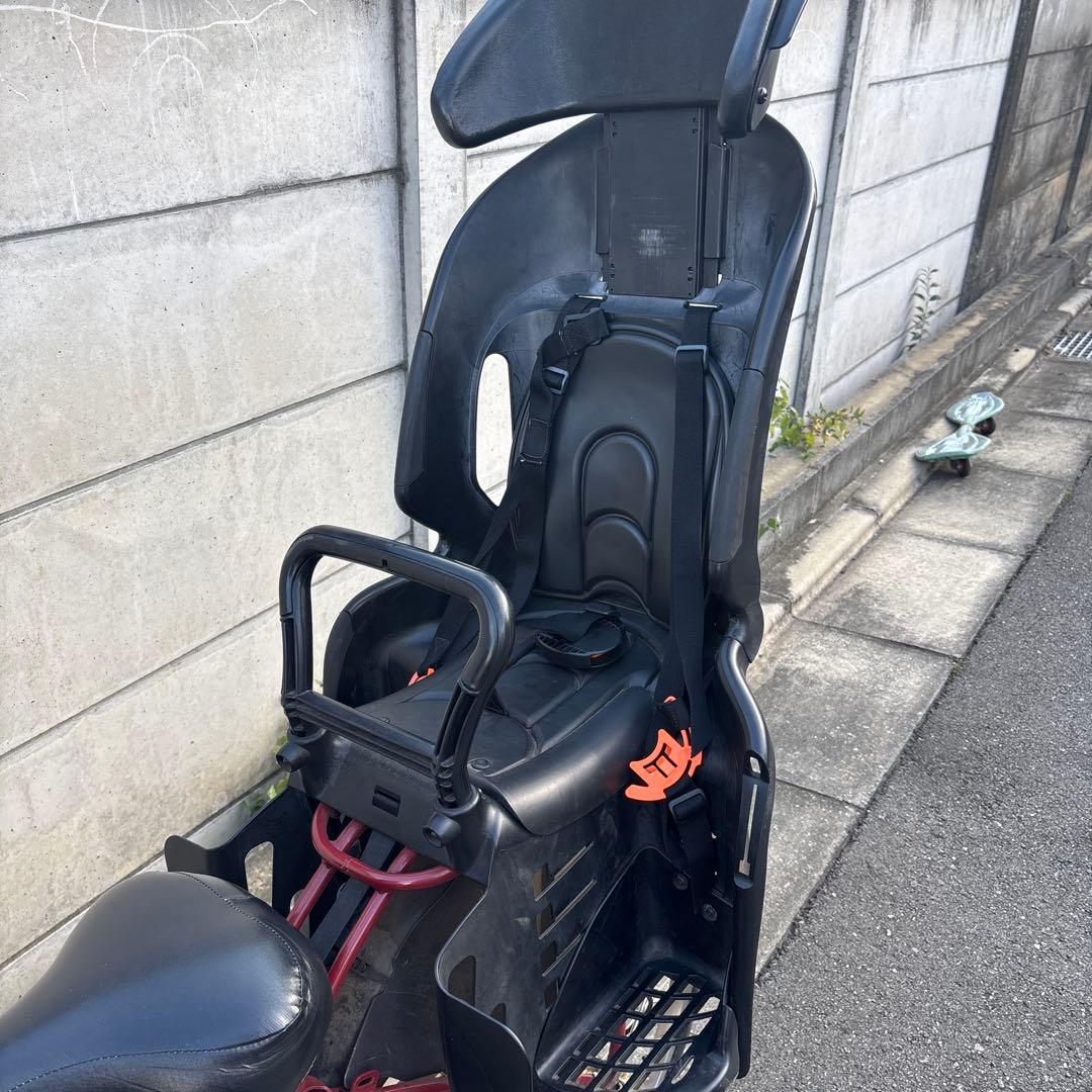 電動アシスト自転車 チャイルドシート付き 充電器あり　後輪タイヤパンク