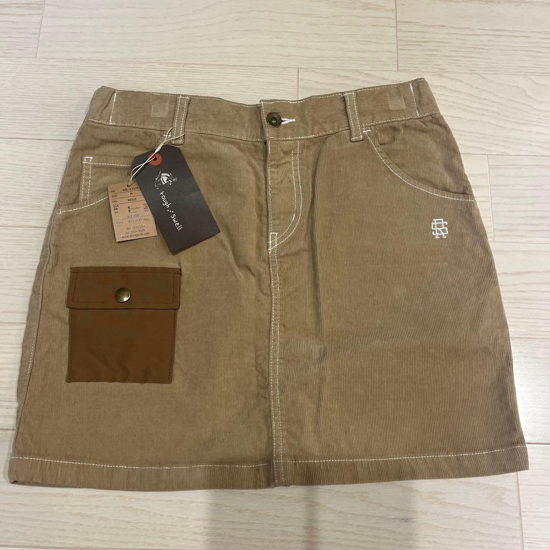 rough & swell コーデュロイスカート　M