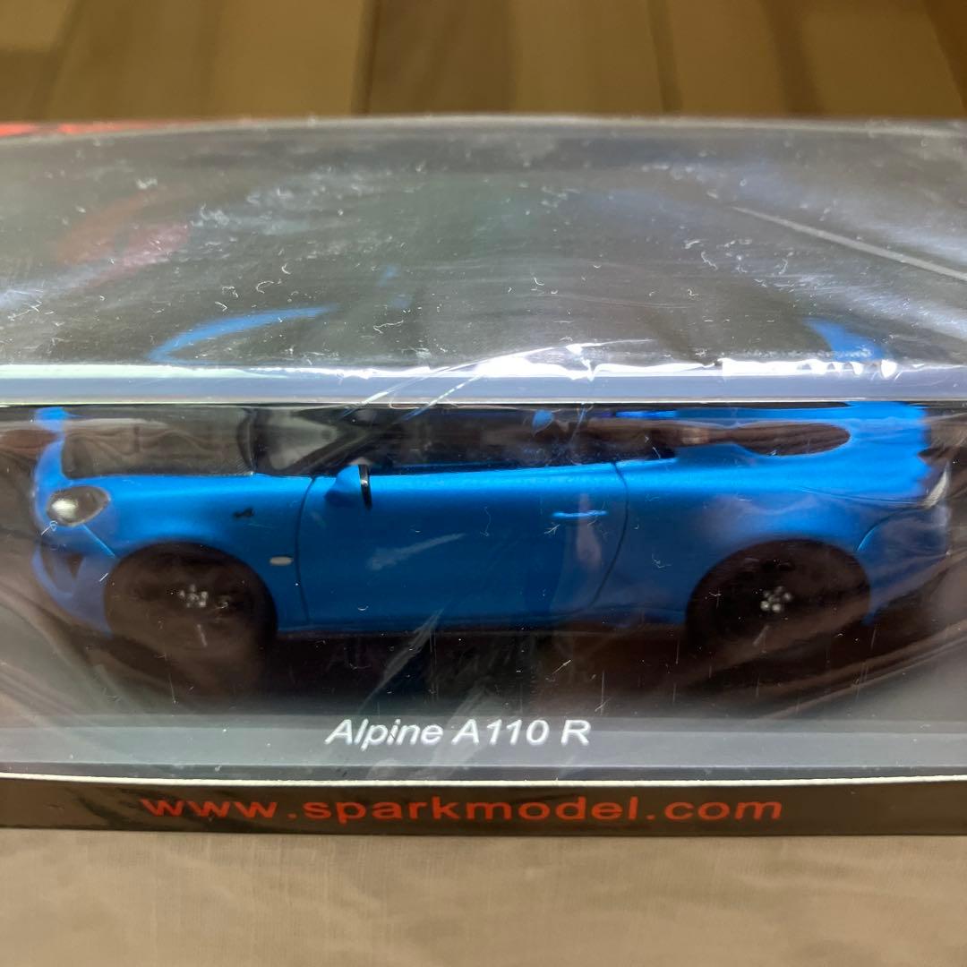 アルピーヌAlpine A110 R ミニカー 青