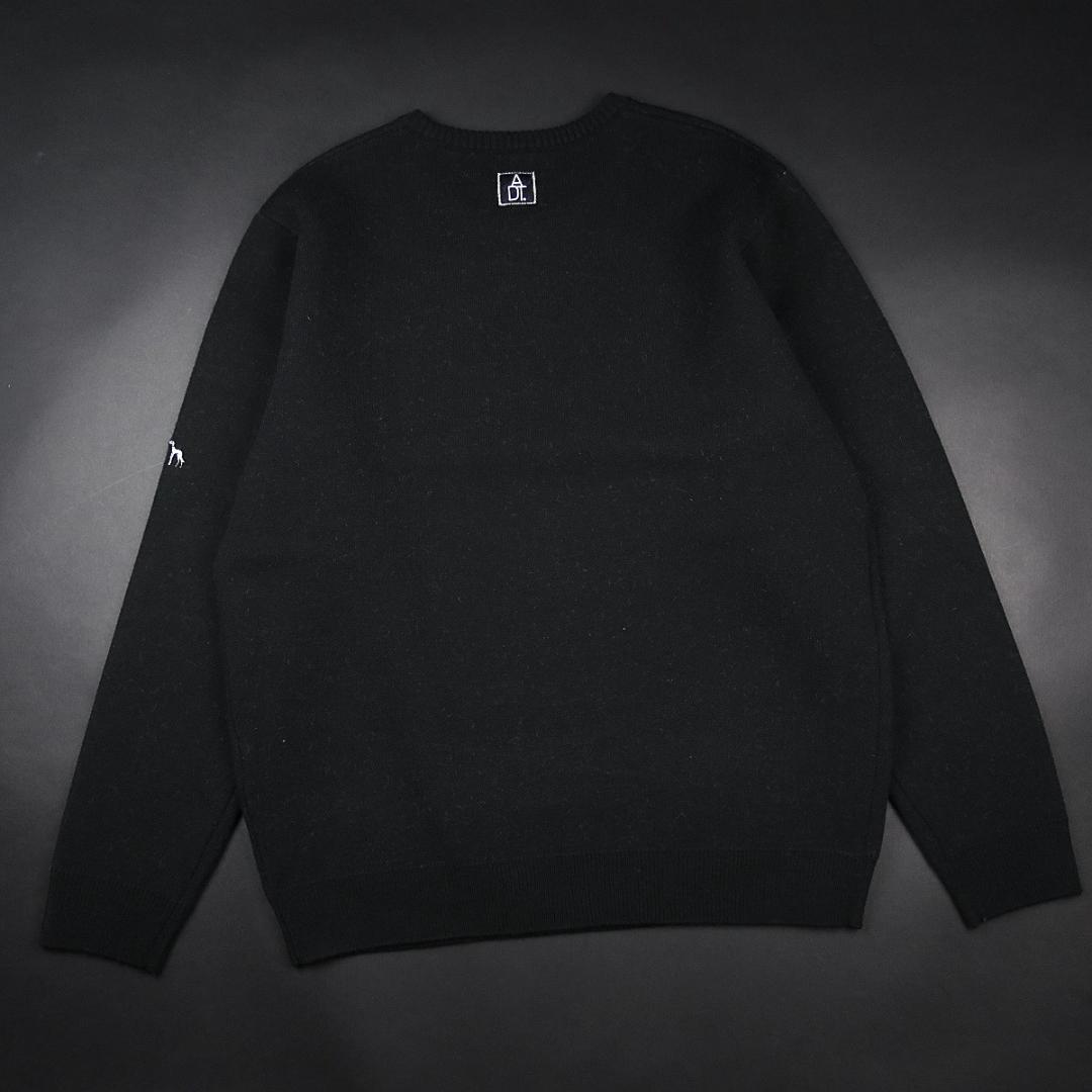 adabat 櫻井貴史コラボニットFlewlikeabird 黒 M