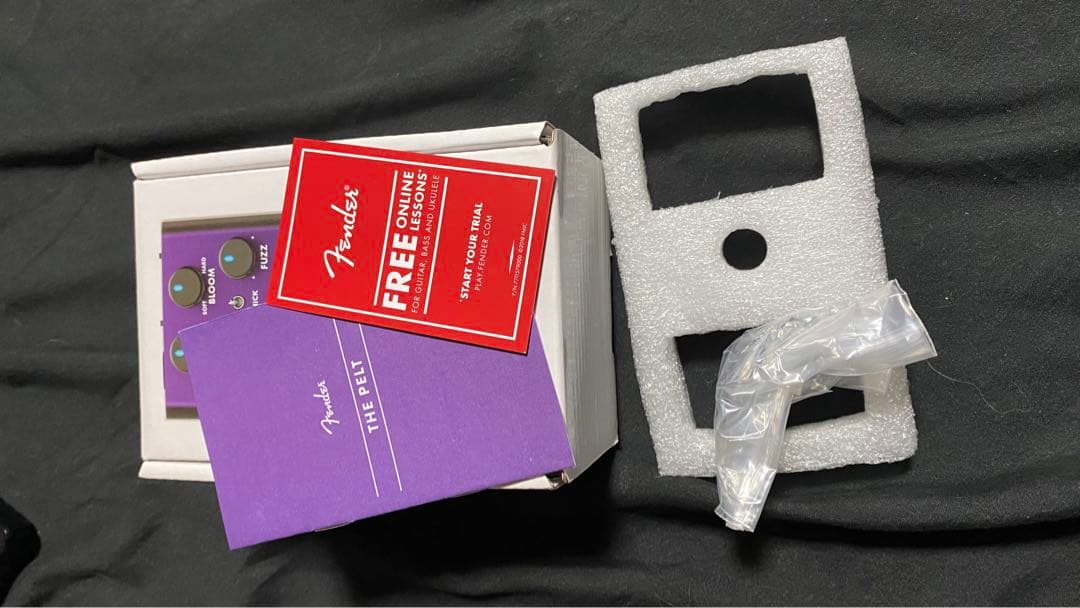 美品Fender THE PELT ギターエフェクター　ペルト