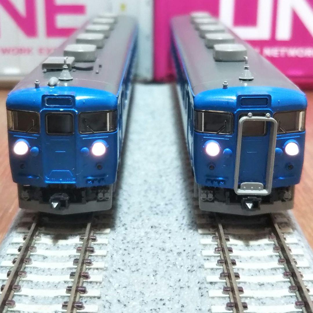 Nゲージ TOMIX 475系 北陸本線 青色 3両セット