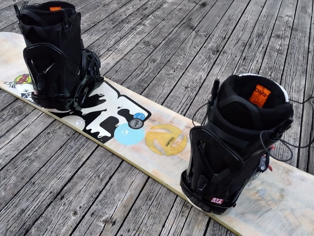 スノーボード 3点セット RIDE DH 159cm ビン ブーツ 28cm