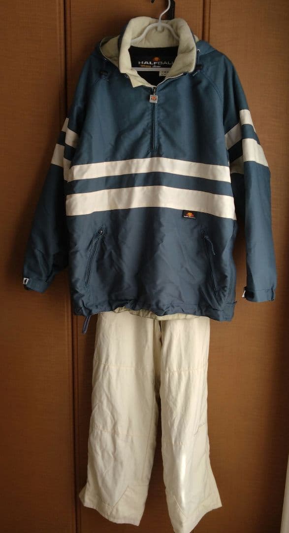 希少　エレッセ　HALFBALL アノラックジャケットL パンツMセット