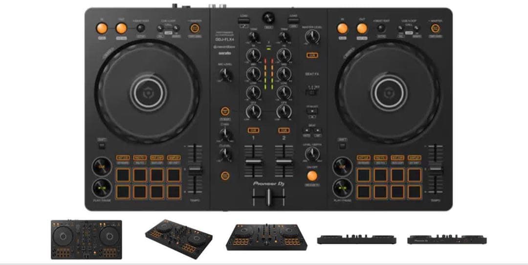新品・送料込　DDJ-FLX4 スピーカーもセットです