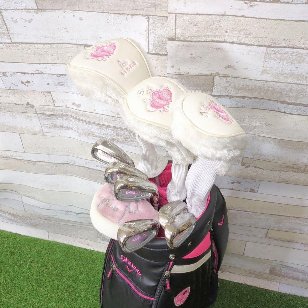 icicles レディース クラブセット 右利き キャロウェイ キャディバック付
