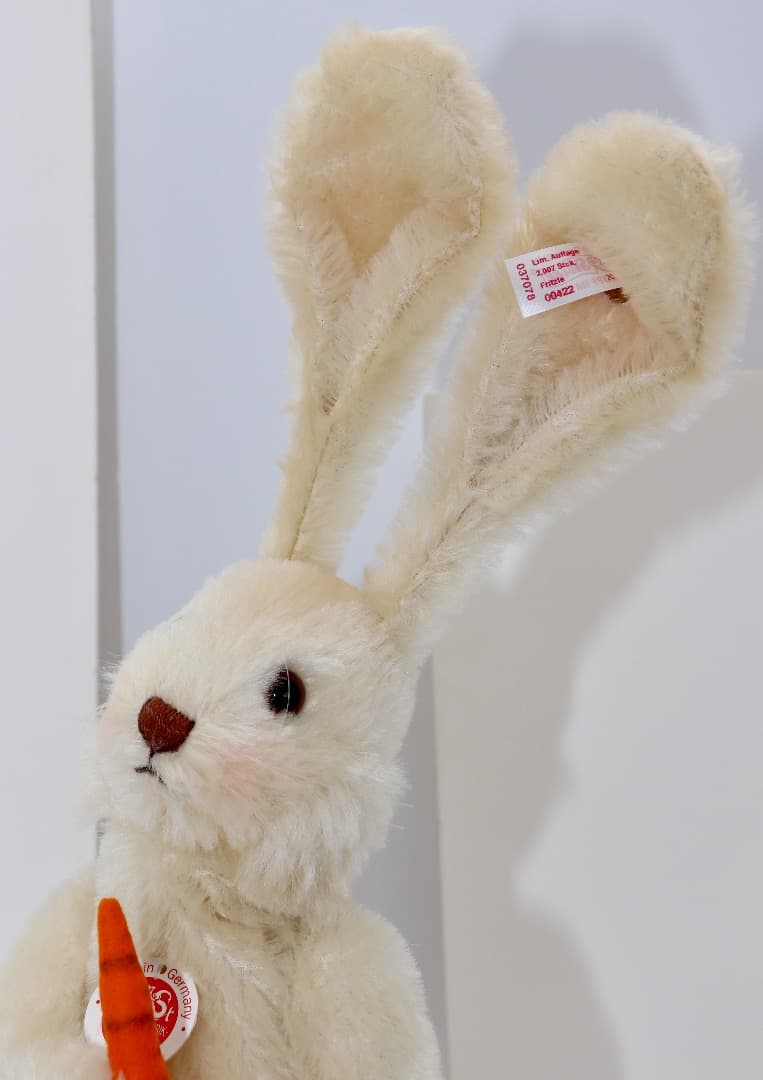 Steiff ウサギ Fritzle the Rabbit オルゴール付首振り