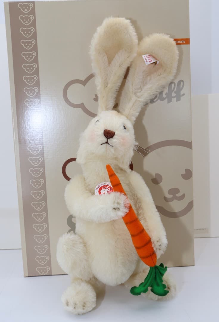 Steiff ウサギ Fritzle the Rabbit オルゴール付首振り