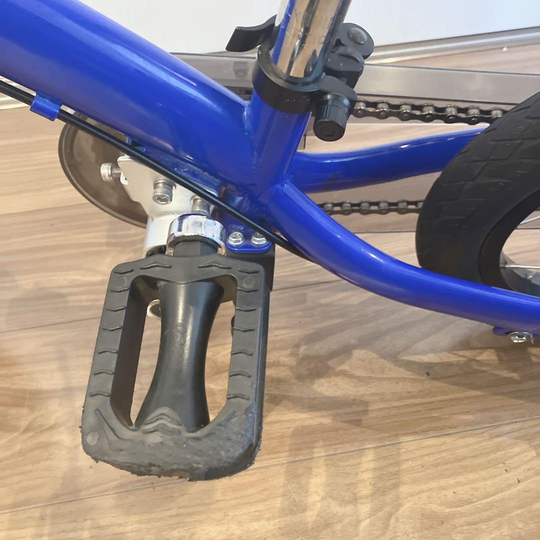 【美品】Henshin Bike へんしんバイク2 12インチ 青スタンド付