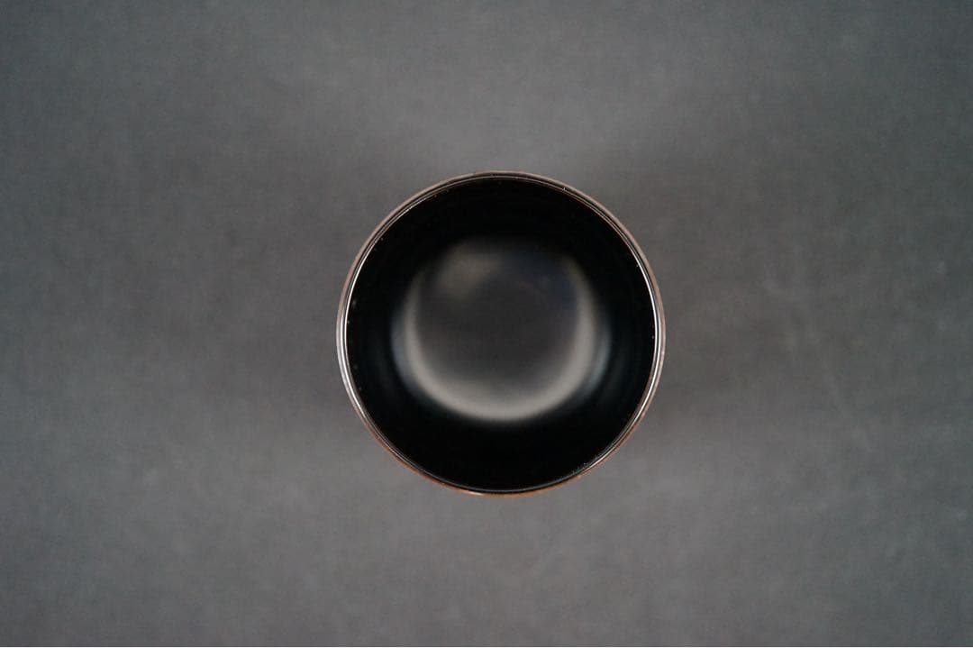 新井司峰 作 秋草蒔絵 松溜塗 大棗 共箱 共布 茶道具