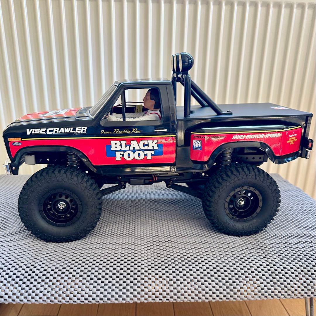 w*z様 タミヤ 1/10 CC-02シャーシ＆ブラックフット ボディ