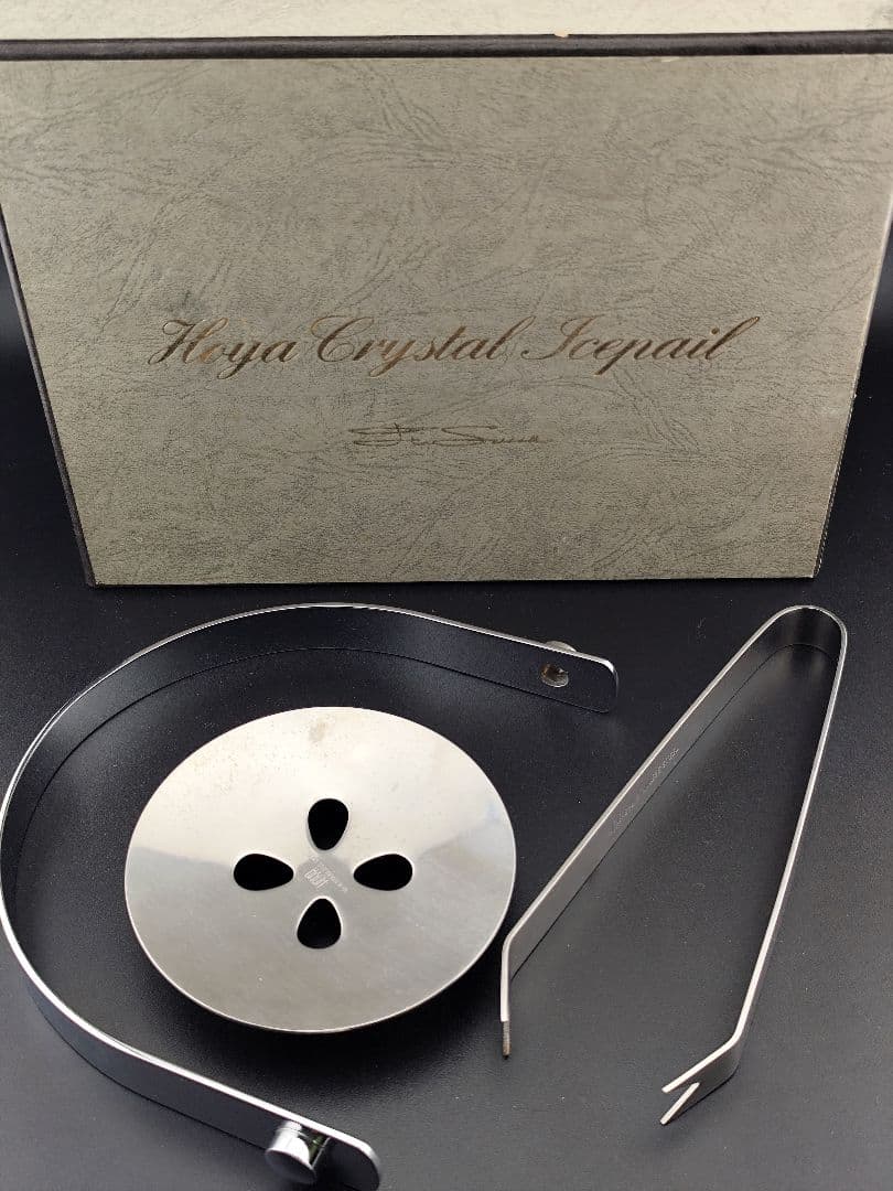 【超希少】佐々文夫 HOYA 最高級クリスタル アイスペール 共箱付 切子